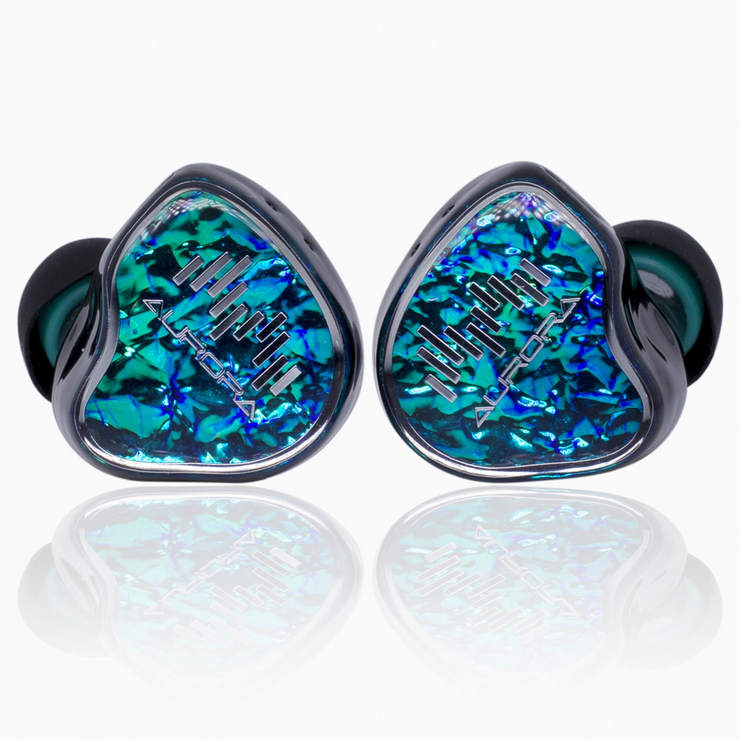 Flipears Artha Argentum Universal IEM headphones with hybrid drivers on Audio46