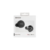 Angle - Shop Denon PerL True Wireless Noise-Canceling Earbud headphones on Audio46 - Black