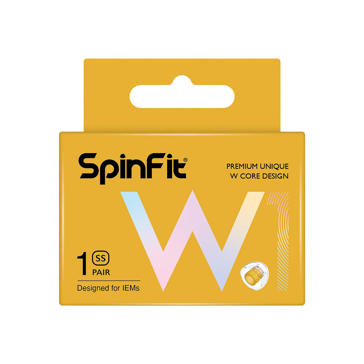 Spinfit W1 Silicon Eartips (1 Pair)