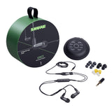 Fones de ouvido com isolamento acústico Shure AONIC 3 com fio e controle remoto + microfone (caixa aberta)