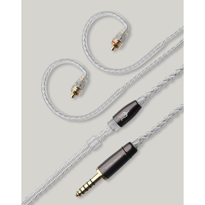 Cable plateado Meze MMCX para RAI Penta y Advar
