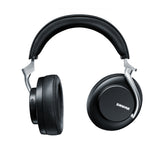 Shure AONIC 50 black facing down – Bluetooth headphones under $1000 with hi-fi sound and noise cancellation on Audio46