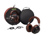 Shure AONIC 50 brown case – Bluetooth headphones under $1000 with hi-fi sound and noise cancellation on Audio46