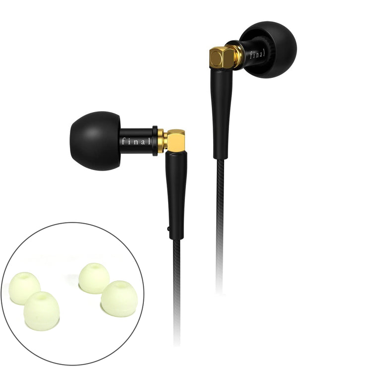 Fones de ouvido intra-auriculares de alta fidelidade Final Audio F4100 (+ dicas gratuitas que brilham no escuro)