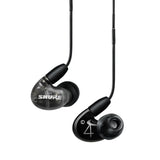 Fones de ouvido com isolamento acústico Shure AONIC 4 com fio e controle remoto + microfone