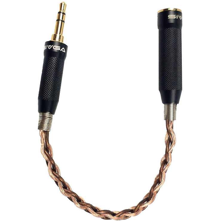 Adaptador de fone de ouvido de substituição Sivga P-II de 4,4 mm para 3,5 mm