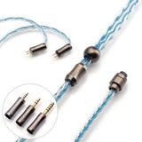 Kinera Ace OFC+OFC with silver plated Cable