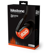 Fones de ouvido intra-auriculares Westone B30 (caixa aberta)