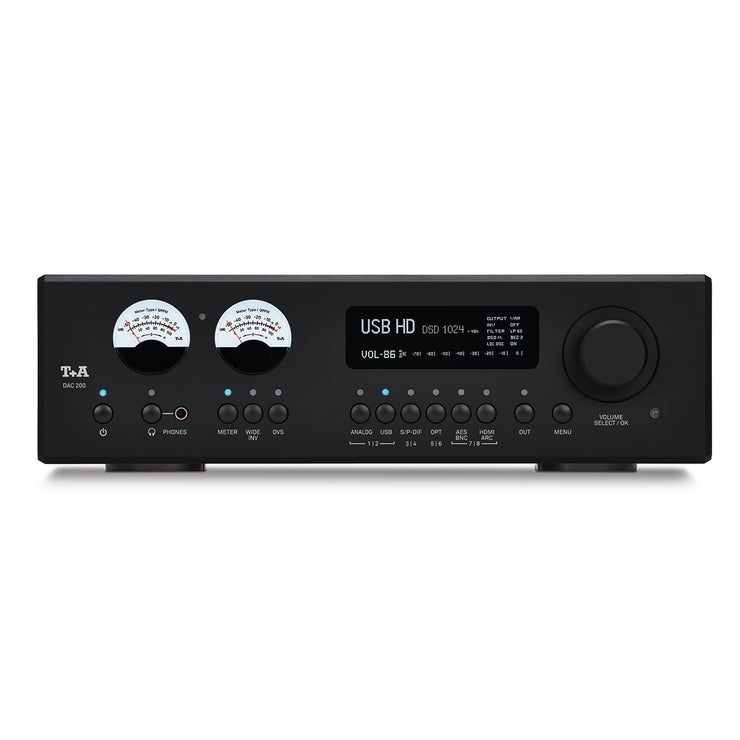 T+A DAC 200 D/A Converter and Preamplifier