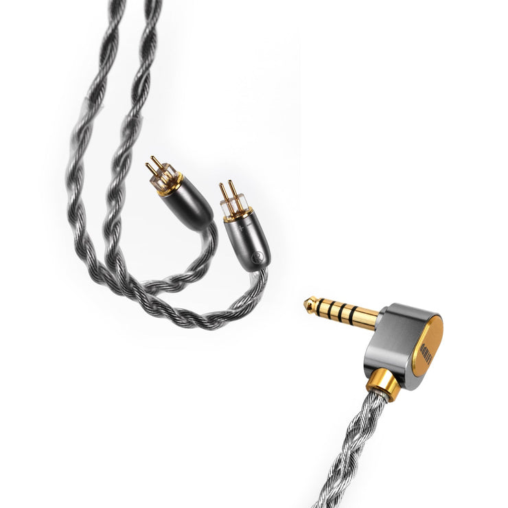 DD ddHiFi BC130A (Air Nyx) 4-Strand Silver Upgrade Earphone Cable (Open Box) - Discontinued