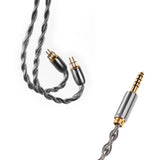 DD ddHiFi BC130A (Air Nyx) 4-Strand Silver Upgrade Earphone Cable (Open Box) - Discontinued