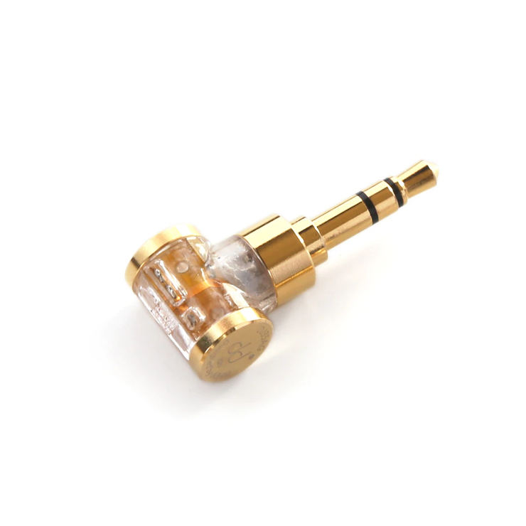 DD ddHiFi DJ35AG 2.5mm Balanced Female to 3.5mm Male Headphone Jack Adapter (Open Box) - Discontinued