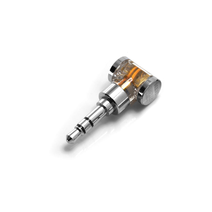 DD ddHiFi DJ35AR Rhodium Plated 2.5mm Female to 3.5mm Male Headphone Jack Adapter - Discontinued