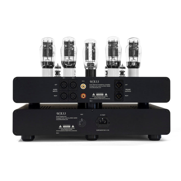 Preamplificador/amplificador de auriculares totalmente balanceado Woo Audio WA33