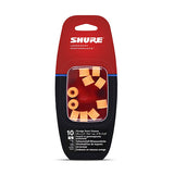 Shure - EAORF2 Orange Foam Sleeves - Audio46