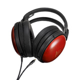 Fones de ouvido dinâmicos fechados Audio-Technica ATH-AWAS Audiophile de madeira (caixa aberta)