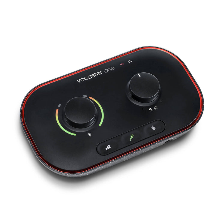 Focusrite Vocaster One Audio Interface for Solo Podcasting