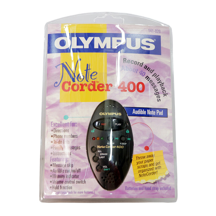 Olympus NoteCorder 400 Gravador de notas de voz
