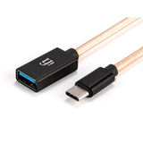 Cabo adaptador para audiófilos iFi USB On-The-Go (OTG)