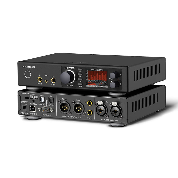RME ADI-2/4 Pro SE High-end Desktop USB Headphone Amp/DAC (Open Box) - Discontinued