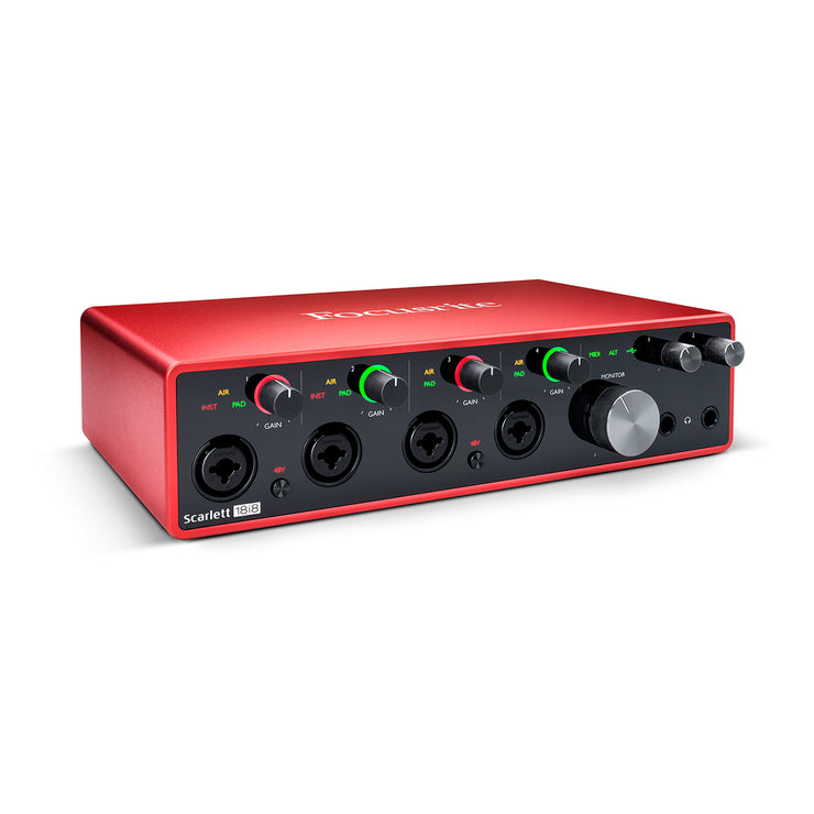 Focusrite Scarlett 18i8 3rd Gen 18-in 8-out Desktop USB Audio Interface