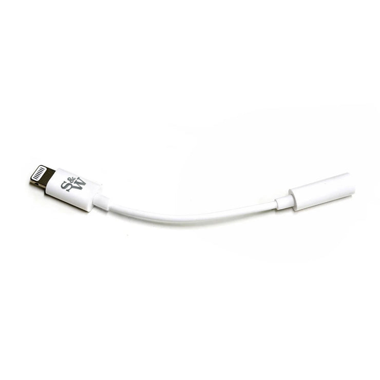Strauss & Wagner Lightning to 3.5mm Headphone Jack Dongle for Apple Products - Discontinued