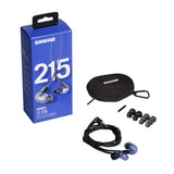 Fones de ouvido profissionais com isolamento acústico Shure SE215 PRO