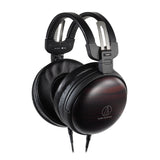Fones de ouvido dinâmicos fechados Audio-Technica ATH-AWKT de madeira (caixa aberta)