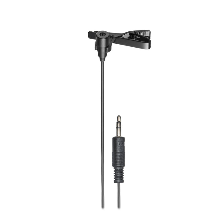 Microfone de lapela com clipe ATR3350xiS da Audio-Technica