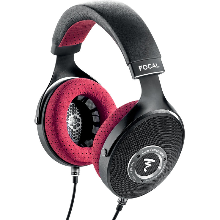 Fones de ouvido circumaurais Focal Pro CLEAR PROFESSIONAL com a parte traseira aberta (CAIXA ABERTA) - Descontinuado