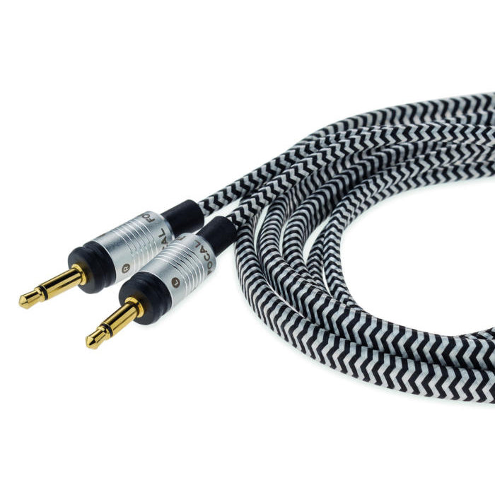 Cabo XLR trançado de substituição Focal de 10 pés e 4 pinos para Focal Clear, Stellia e Elear