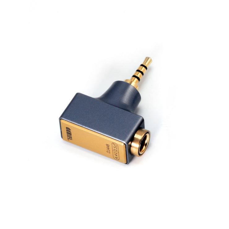 Adaptador de fone de ouvido DD ddHiFi DJ44B Mark II 4,4 mm fêmea para 2,5 mm macho