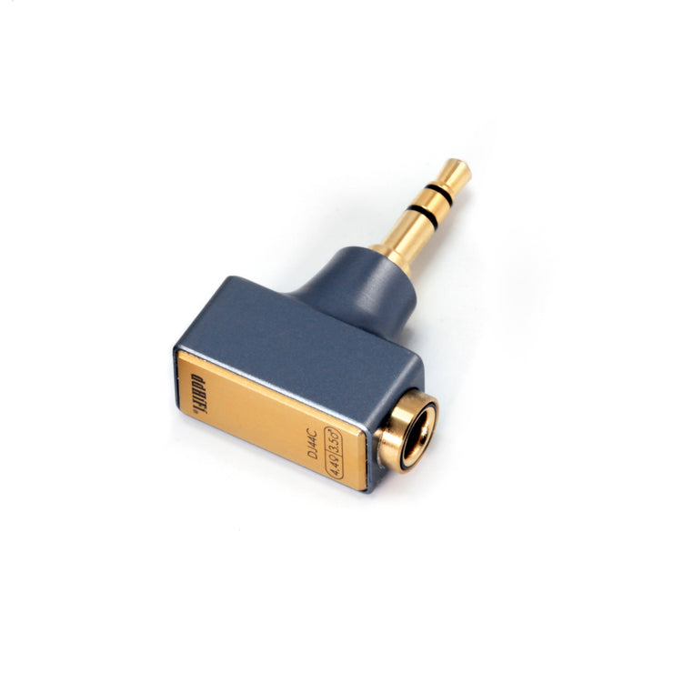 Adaptador de fone de ouvido DD ddHiFi DJ44C Mark II 4,4 mm fêmea para 3,5 mm macho