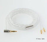 Final Audio C081 Straight MMCX Silver-Coated Cable (Open Box)