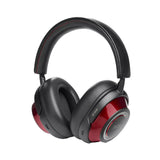 Angle - Mark Levinson No 5909 Wireless Noise Cancelling Headphones Open Box - Radiant Red