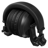 Pioneer DJ HDJ-X5BT black folded – DJ wireless headphones under $1000 with hi-fi sound and noise cancellation on Audio46