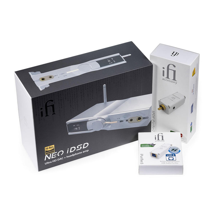 iFi Performance Edition: NEO iDSD + iPurifier3B + SPDIF iPurifier2 Bundle - Discontinued