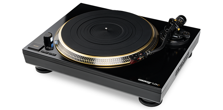 Toca-discos HiFi Reloop Turn 5 de acionamento direto - Descontinuado