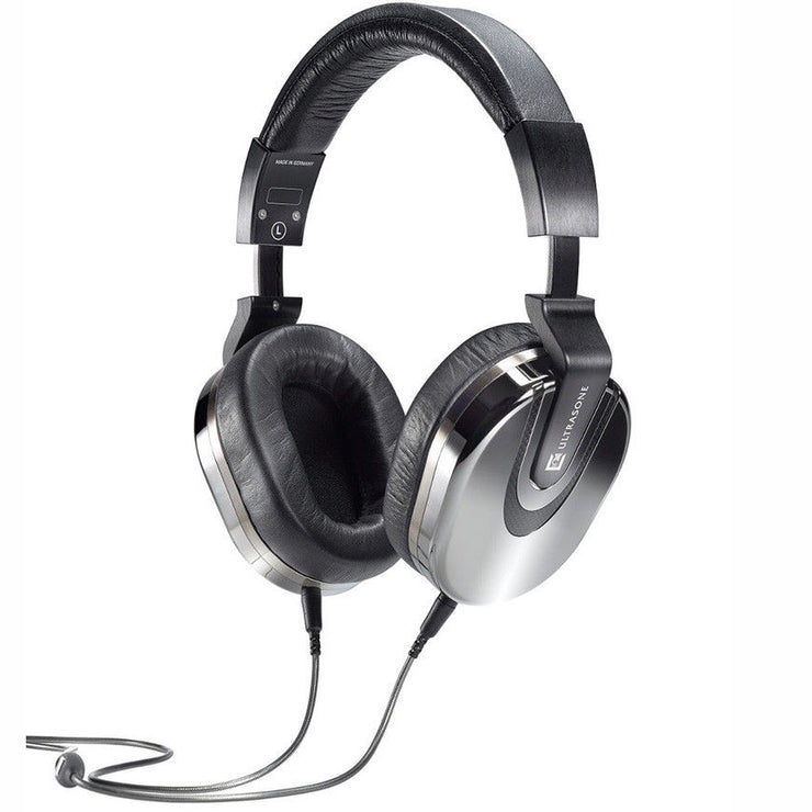 Fones de ouvido audiófilos de rutênio edição Ultrasone 8 (caixa aberta)