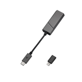 Astell & Kern AK HC2 Female 4.4mm to Male USB-C/Lightning Dual DAC Amplifier Cable - Discontinued